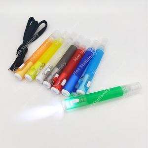 Botella de Spray de niebla de plástico, recargable, 2 en 1, luz LED con cordón - Product Image 4