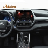 Autoestéreo Android 13 8GB 128G 12.3'' Autoradio para Toyota Highlander 2021 2022 GPS para Auto Navegación Reproductor Multimedia Carplay