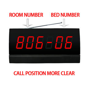 Peralatan Panti Jompo Perangkat Layanan Kamar Lansia Nirkabel Sistem Panggilan Perawat - Product Image 2