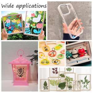 AHANDMAKER 20 pièces de feuilles de <span class=keywords><strong>polystyrène</strong></span> transparentes flexibles, épaisseur 0,01 pouce, 825x1175 pouces, pour la protection, l'artisanat et les modèles DIY - Product Image 6