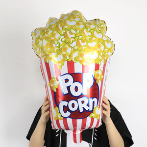 DJTSN grande ciambella Popcorn ghiaccio caramelle palloncini di stagnola negozio di Dessert forniture per feste di buon compleanno decorazioni per bambini palloncino all'ingrosso - Product Image 2
