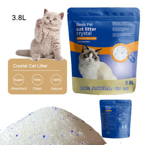 Umweltfreundliche, unparfümierte Kristall-Silikagel-Katzenstreu, hochabsorbierend, große Partikel, staubarm, Großhandel Katzenstreu - Product Image 3