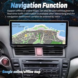 <b>Bluetooth</b> Multimedia <b>Player</b> Head Unit for Acura TL 2008-2012 Android 12.3" Car Radio Stereo Carplay GPS Navigation Qled Screen - Product Image 5
