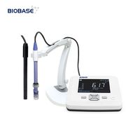 Biobase Benchtop pH Meter PH-P100T -2.00~20.00pH Alat Ukur pH Digital Cair untuk Laboratorium, Industri, dan Pekerjaan Lapangan