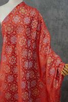 Tissu Jacquard Élégant en Gros, Tissé 100% Polyester, Tissu Jacquard Coloré Teint en Fil, Brocart pour Robe Africaine