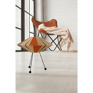 Lanterna Brisbane-filato 6000, paralume in filato fatto a mano, lampada da tavolo/da terra per soggiorno. - Product Image 1