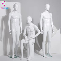 Maniquí de Alta Calidad, Resistente, Personalizable, Realista, de Lujo, Fácil de Limpiar, Modelo Humano Masculino Decorativo para Tienda