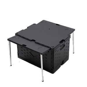 Chariot de courses pliable léger et durable Tianyu T750R, imperméable, avec structure de plateforme à 4 roues en PP+PVC pour une utilisation en intérieur/extérieur - Product Image 2