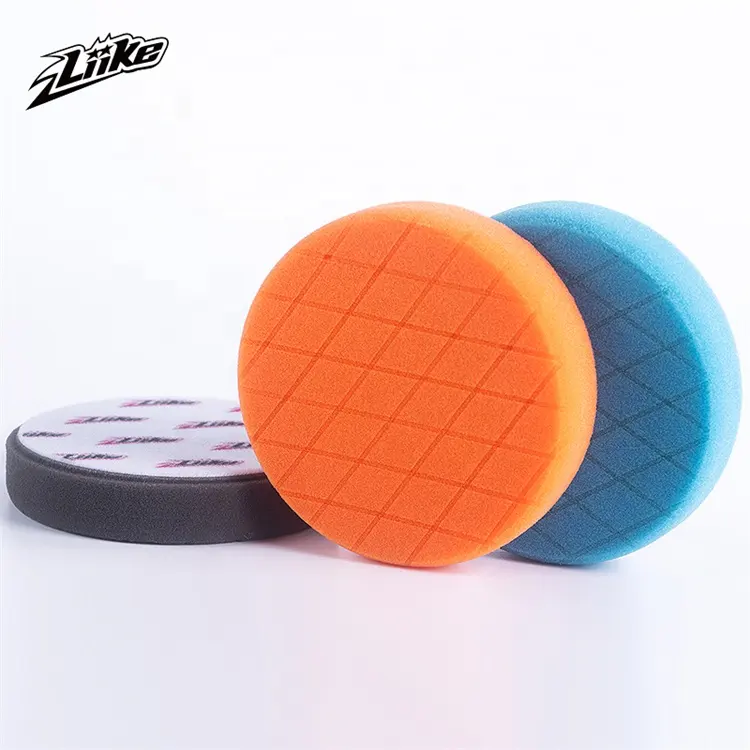 6 inch xe hình thoi bọt biển đánh bóng bọt pad da đánh bóng Buffing Pad đánh bóng xe