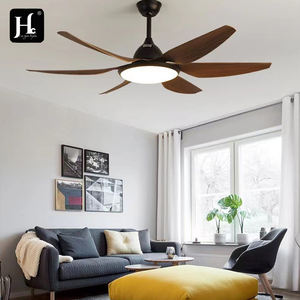 พัดลมเพดาน LED แบบเงียบ รุ่นทันสมัย ขนาด 54 นิ้ว ใบพัด ABS 6 ใบ พร้อมรีโมทคอนโทรล มอเตอร์ DC แบบ Bldc ราคาประหยัด - Product Image 6