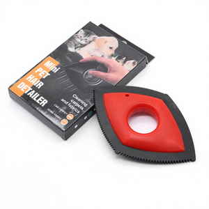 2026 OEM/ODM Mini Dog Pet Fur Hair Remover Detailer Brush Rubber PP Material <b>Car</b> <b>Interior</b> Auto Detailing Pet Cleaning - Product Image 1