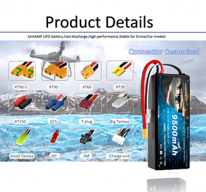 Enerforce 6S 22.2V <strong>10000mah</strong> <strong>Lipo</strong> <strong>Battery</strong> for RC Drone FPV UAV Aircraft 3S 6S 60C 100C 6000mAh 8000mAh Lithium Ion <strong>Batteries</strong> Pack - Product Image 6