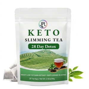 Té Herbal Keto de 28 Días para Desintoxicación y Adelgazamiento con Flores para Adultos, en Caja - Product Image 6