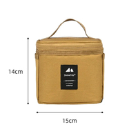 Ensemble de rangement pour épices de camping, porte-bouteilles d'assaisonnement mural portable pour l'extérieur