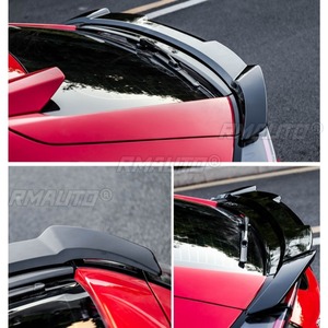 สปอยเลอร์หลังคาท้ายรถยนต์ สปอยเลอร์ฝากระโปรงท้าย สปอยเลอร์หลังคา ชิ้นส่วนภายนอก สำหรับรถยนต์ฮอนด้า ซีวิค แฮทช์แบค ปี 2021 อุปกรณ์ตกแต่งรถยนต์ - Product Image 5