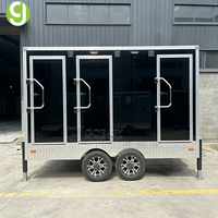 GoEasy Promotion Prix Abordable Remorque Sanitaire Mobile de Luxe à 3 Cabines