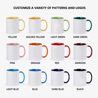 Tasses en céramique créatives personnalisées fournies par le fabricant, design minimaliste moderne, avec poignée, compatibles micro-ondes, cadeaux d'affaires solides