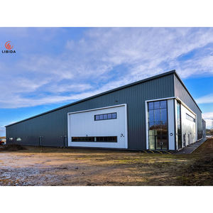 办公和预制仓库商业建筑金属仓库建筑钢结构仓库 - Product Image 3