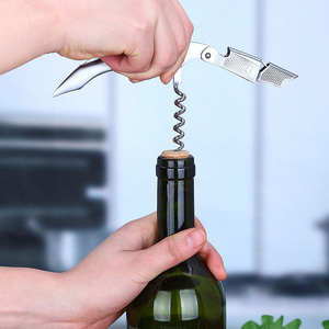 Лучший подарок <span class=keywords><strong>2026</strong></span> года: Металлический штопор 3 в 1 для открывания пива и вина - Product Image 4