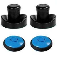 Pousseurs et disques de hockey sur air en plastique GRGM GT24009 |   Ensemble d'accessoires de remplacement pour poignées de but et palettes de jeux d'intérieur pour tables de jeu