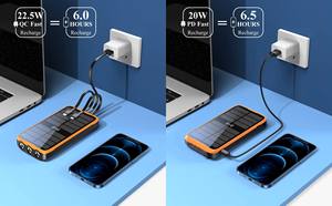 Cargador portátil con cable incorporado Carga rápida PD Paquete de batería de 20W para <span class=keywords><strong>iPhone</strong></span> Cargador de respaldo Viaje para Android Samsung - Product Image 6