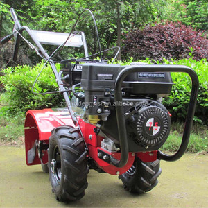 Agricultural Micro Tiller 196CC Four-stroke Drive Loosening Machine Rotavator Walking Tractor Mini Power <b>Cultivators</b> - Product Image 5