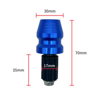 Golden Joy Wmq-6028 Embouts de guidon CNC durables en aluminium pour moto, bornes d'équilibrage pour véhicule électrique, anti-chute