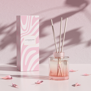 Jcm Nhà Máy Tùy Chỉnh Quà Tặng Đóng Gói Hộp Nhà Làm Mát Không Khí Tự Nhiên Tinh Dầu Màu Hồng Hoa Mẫu Đơn 120Ml Chai Thủy Tinh Sang Trọng Reed Khuếch Tán - Product Image 1