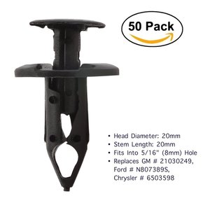 Clips de Sujeción para Automóviles Winning Journey YT 3101 de Plástico y Nylon para Fijación de Parachoques y Tapicería - Product Image 5