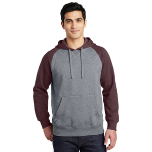 Sudaderas casuales de invierno para hombre con media cremallera, 100% algodón, terciopelo, oversize con bordado, las más vendidas, precio mayorista - Product Image 1