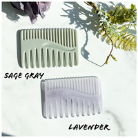 Vente en gros de peignes en acétate de cellulose écaille de tortue collection de peignes en résine double face accessoires de peignes à cheveux portables à main