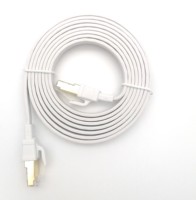 Kabel jaringan Flat LAN USB RJ45 2000mhz, untuk Komputer Gaming PC/Xbox/PS4/PS5/Modem dengan bahan tembaga murni