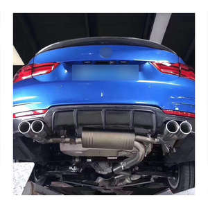 Prix compétitif <span class=keywords><strong>M</strong></span> <span class=keywords><strong>Pack</strong></span> Diffuseur Résistant aux chocs Brillant <span class=keywords><strong>Noir</strong></span> MP Lèvre arrière pour <span class=keywords><strong>BMW</strong></span> Série 4 F32 F33 F36 2014-2020 - Product Image 6