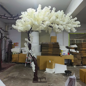 P03 Trang Trí Đám Cưới Bảng Top Giả Trung Tâm Sakura Cây 4ft 5ft Nhỏ Màu Trắng Màu Hồng Nhân Tạo Hoa Anh Đào Hoa Cây Để Bán - Product Image 3