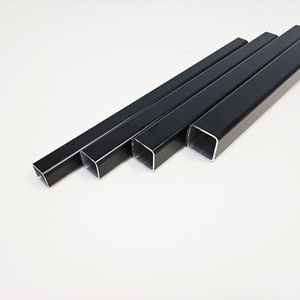 Vente flash : <span class=keywords><strong>profilé</strong></span> <span class=keywords><strong>carré</strong></span> télescopique en aluminium anodisé noir/argent, tubes carrés et rectangulaires en alliage - Product Image 4