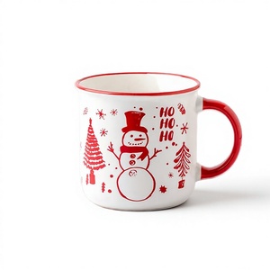 TOPTIGER Eco Friendly Handmade Pure Ceramic Coffee Tea Mugs Set American Style Dishwasher <b>Microwave</b> Safe BPA Free Reusable - Product Image 3