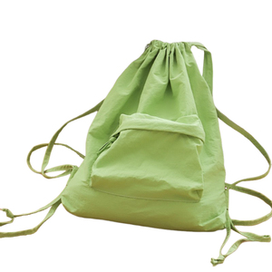 BESTELLA All-Season Fashionable Wholesale Unisex Nylon Large Capacity Lightweight Student Daily Use Casual <b>Drawstring</b> <b>Backpack</b> - Product Image 1