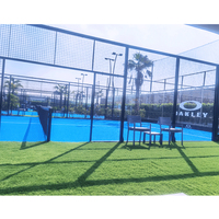 Fabricant de terrains de padel AVG pour les tournois professionnels, le terrain de padel le plus populaire