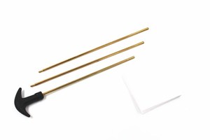 Juego de limpieza de revestimientos Elite Retail Bubble Shell, varillas de latón segmentadas anticorrosivas + componentes de cepillo de doble estilo para calibre fijo - Product Image 2