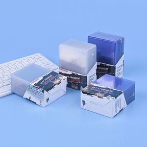 Protège-cartes rigides en PVC transparent laminé 35PT pour cartes de jeu, emballage en boîte scellée en plastique, vente en gros - Product Image 2