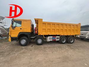 Truk Dump HOWO 8x4 Baru Langsung dari Pabrik, Stir Kiri, Mesin Diesel Weichai Euro <span class=keywords><strong>2</strong></span>, GVW 25-30T, Kamera, Pasokan Massal, Tugas Berat - Product Image 3