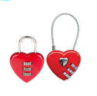 Cadenas à combinaison antivol FEIHUAN, logo OEM, cadeau d'amour, serrure de tiroir, serrure de bagages, alliage de zinc, déverrouillage par empreinte digitale et mot de passe