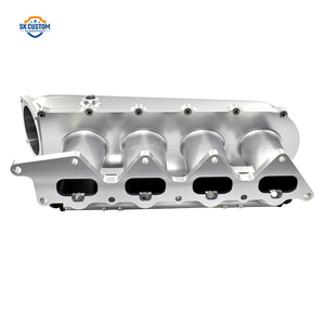 80 mét ga cơ thể intake Manifold với nhiên liệu đường sắt cho <span class=keywords><strong>Mitsubishi</strong></span> <span class=keywords><strong>EVO</strong></span> <span class=keywords><strong>4</strong></span>-6 4g63 động cơ - Product Image 5