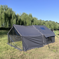 Tente Gonflable Portable Quatre Saisons Série 7 Étoiles Premium en Tissu Oxford 600D avec Colonne d'Air Épaissie 16MM et Auvent Anti-Pluie – Offre Spéciale
