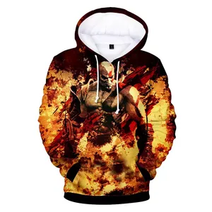 Felpa Pullover Casual stampata 3D felpa con cappuccio autunno inverno fresco per uomo donna stile <span class=keywords><strong>Anime</strong></span> 100% poliestere Plus Size - Product Image 2