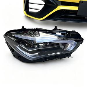 Kit complet de pare-chocs, calandre et phares pour Mercedes Benz CLA <span class=keywords><strong>45</strong></span> <span class=keywords><strong>AMG</strong></span> C118, comprenant une partie avant <span class=keywords><strong>AMG</strong></span> d'origine. - Product Image 6