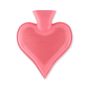 À la mode 550ml <span class=keywords><strong>Mini</strong></span> sac d'eau chaude en forme de coeur réutilisable caoutchouc naturel remplissage d'eau chaude main bouteille d'eau chaude capacité 1L - Product Image 2