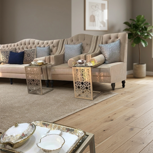 Sofá Marroquí Sedari, Jalsa Marroquí, Salón Marroquí, Lujo, Conjunto de Sofás en Forma de U, Conjunto de Sofás de Madera, Muebles de Madera para Sala de Estar - Product Image 3
