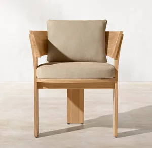 Neue Outdoor-Gartenmöbel-Sets für Luxushotels <span class=keywords><strong>Solaro</strong></span> Teak Esszimmer-Armlehnstuhl - Product Image 2