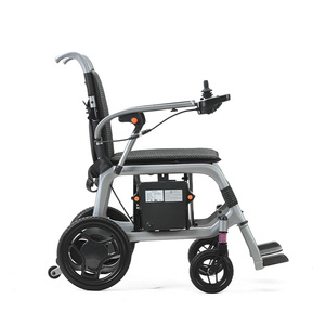 <span class=keywords><strong>Fauteuil</strong></span> <span class=keywords><strong>roulant</strong></span> électrique pliable léger en fibre de carbone, puissant, pour personnes handicapées, OEM ODM - Product Image 3